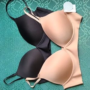 NWT Two Micro Comfort Bras 38C